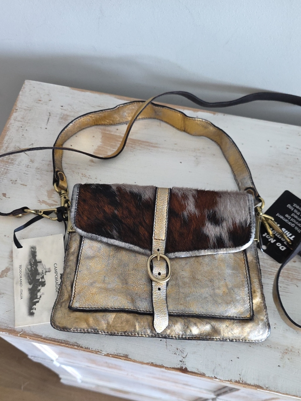 NWT Campomaggie Nancy Crossbody Shoulder Bag
